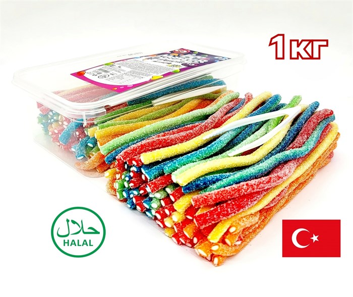 Мармелад жевательный LICOMASTER SUOR PENCILS 1000гр Кислые карандаши (K0068) 1 кор*12 бл*1 шт K0068 - фото 12940
