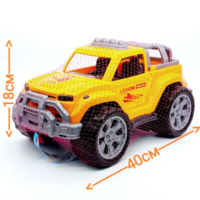 Автомобиль Легион №2 в сетке 38 х 24 х 20 см 89090 89090 - фото 17295