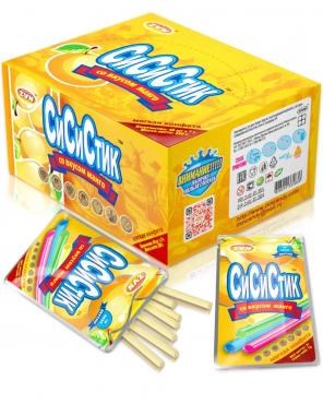 Конфета мягкая СИ СИ СТИК со вкусом Манго в соломинках (ZVN) 7 гр*12 бл*40 шт 202585 - фото 18683
