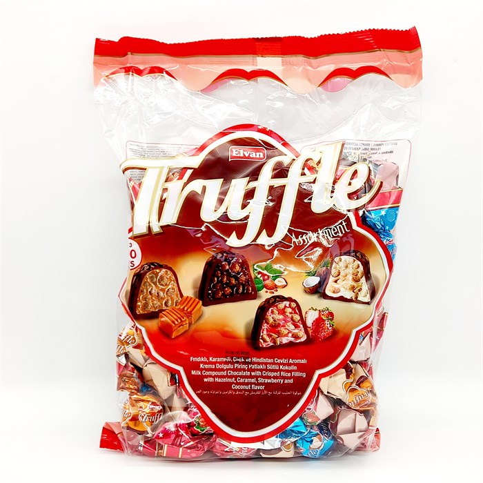 Конфеты шоколадные Truffle с кремом и воздушным рисом (2424) 1000 гр*1 кор х 8 пакетов*1 шт 2424 - фото 19337