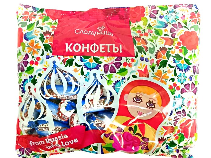 Конфеты Стерео 500 гр корпусные из мягкой карамели с молочной начинкой 1 кор х 10 пак 74-38 / 8302 - фото 20394