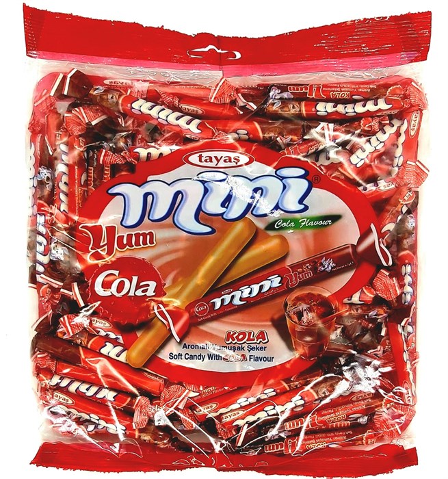 Палочки жевательные MINIYUM со вкусом (Кола) Tayash (6375) 0,7 кг*1 кор х 12 пак*1 шт 6375