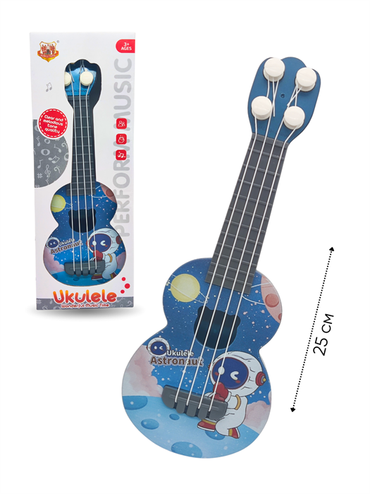 Гитара в коробке 10 х 28 см 8843 8843