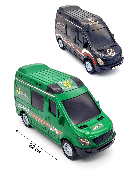 Машина Экспресс доставка инерционная в пакете 22 х 8 х 11 см 686-15 686-15