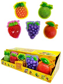 Драже кислое Яркие фрукты (Danli) 10 гр*20 бл*30 шт 2986
