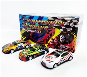 Игрушка Спортивная машина (УТ-2223) 1 кор*12 бл*24 шт УТ-2223