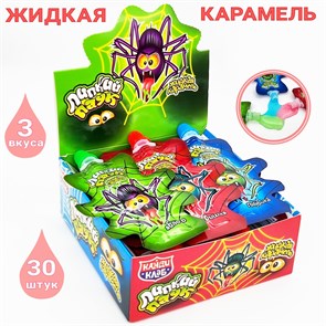 Жидкая карамель Липкий паук (Канди Клаб) (GEL008) 20 гр*12 бл*30 шт GEL008