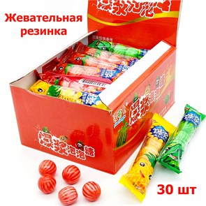 Жевательная резинка Арбузик (5 шт в ленте) Piaoliagfu (0037) 20 гр*1 кор х 24 бл х 30 шт 1-0037