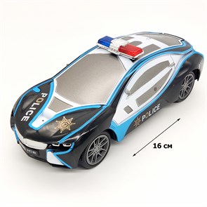 Машина Скоростной патруль инерционная в пакете 16 х 8 х 6 см 7132V 7132V