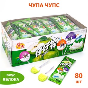Чупа Чупс со вкусом Яблока (2138) 4 гр*1 кор х 24 бл х 80 шт 2138