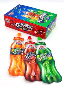 Жидкая карамель Газировка ассорти (Канди Клаб) (JEL018-2) 20 гр*12 бл*24 шт JEL018-2