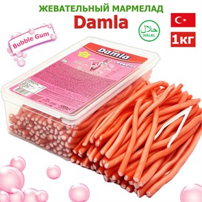 Мармелад DAMLA Карандаши 10 гр (Бабл гам) Tayash (3006) 1кг*1кор х 12 контейнеров*1 шт 3006