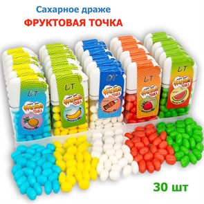 Драже Фруктовая точка сахарное DT (K0074) 12 гр*24 бл*30 шт K0074