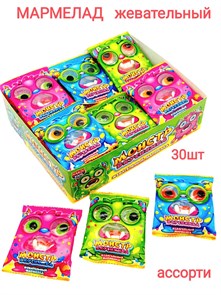 Мармелад жевательный Монстр вкуснямба (Канди Клаб) (MAR146) 8 гр*12 бл*30 шт MAR146