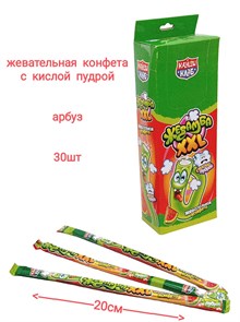 Конфета жевательная Жевамба XXL со вкусом Арбуза (Канди Клаб) (CHW050) 15 гр*12 бл*30 шт CHW050