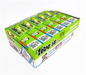 Конфеты жевательные LOVE IS ЛОВИС Дыня - ананас (708640) 20 гр*12 бл*24 шт 708640