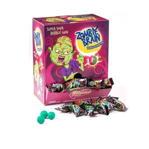 Жевательная резинка ZOMBIE BRAIN (107) 3,5 гр*6 бл*200 шт УТ-0090