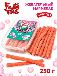 Мармелад жев. Fruity Time в обсыпке со вкусом Бабл гам Карандаши 250 гр*1 кор х 15 бл*1 шт 175 250 / 4261