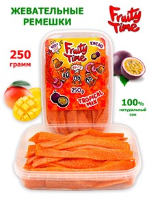Мармелад жев. Fruity Time в обсыпке со вкусом Тропический микс Ремешки 250 гр*1 кор х 15 бл*1 шт 190 250 / 4438