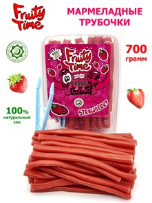 Мармелад жевательный Fruity Time со вкусом Клубники Карандаши 700 гр*1 кор х 6 бл*1 шт 216 700 / 4681