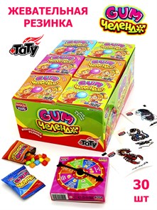 Жевательная резинка Gum Челендж (Канди Клаб) (GUM101) 4 гр*12 бл*30 шт GUM101