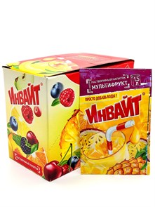 Растворимый напиток ИНВАЙТ-ЮПИ Мультифрукт (Канди Клаб) (INV031) 12 гр*6 бл*24 шт INV031