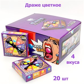 Драже Игра вращайте барабан 4 вкуса Молочный фермер Ипин (7495) 18 гр*1 кор х 12 бл х 20 шт 7495