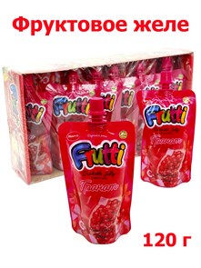 Желе FRUTTI Дой-Пак гранат (40581) 120 гр*6 бл*15 шт 40581