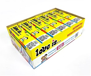Конфеты жевательные LOVE IS ЛОВИС Кола - Лимон (708630) 20 гр*12 бл*24 шт 708630
