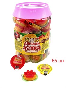 Десерт желейный Джелли Лапка (Канди Клаб) (JEL107) 25 гр*6 банок*66 шт JEL107