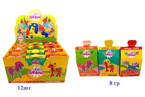 Зефир Привет Пони с игрушкой (40149) 8 гр*9 бл*12 шт 40149