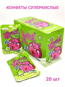 Конфеты Youzhen суперкислые Слива (4796) 22 гр*1 кор х 12 бл х 20 шт 4796