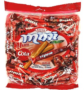 Палочки жевательные MINIYUM со вкусом (Кола) Tayash (6375) 0,7 кг*1 кор х 12 пак*1 шт 6375
