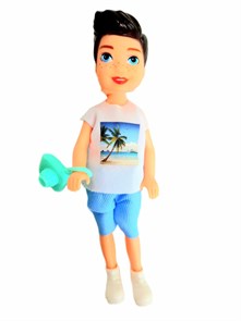 Кукла Мальчик с аксессуарами в пакете 14 см D225 D225