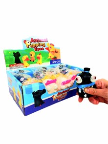 Игрушка - антистресс Страшилки с вылезающими глазами 7 см 1 блок х 12 шт  00-5138 00-5138