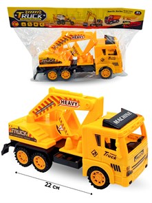 Машина Экскаватор в пакете 23 х 8 х 12 см 628-3A 628-3A