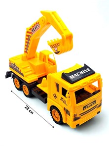 Машина - экскаватор Truck в пакете 24 х 8 х 13 см 628-3 628-3