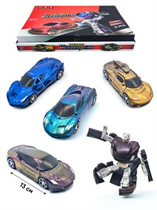 Машина - робот 13 х 5 х 3,5 см 1 коробка х 8 шт*1 шт XL91865E XL91865E