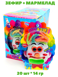 Зефир + мармелад на блистере Цирк Tang Tang (18458) 14 гр*1 кор х 12 бл х 20 шт 18458