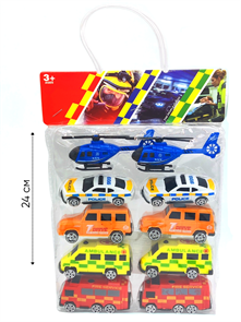 Набор машин Автопарк служебных машин в пакете 17 х 25 см 890-69A 890-69A