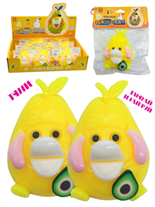 Игрушка - антистресс давилка Утка в груше в пакете 1 блок х 12 шт 00-6702 00-6702