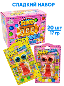 Сладкий набор Bingo Tai Le Hu (2057) 17 гр*1 кор х 12 бл х 20 шт 2057