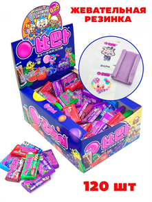 Жевательная резинка с тату Big Babol (10342) 4,25 гр*1 кор х 10 бл х 120 шт 10342