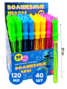 Мыльные пузыри Меч 120 мл 38 см 1 блок х 40 шт UT0154-2 UT0154-2