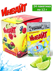 Растворимый напиток ИНВАЙТ-ЮПИ Тоник (Канди Клаб) (INV041) 12 гр*6 бл*24 шт INV041