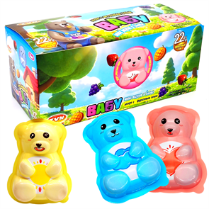 Десерт с фруктовым соком Вабу микс вкусов ZVN (фигура медвежонка) (KA158716) 42 гр*16 бл*12 шт KA158716
