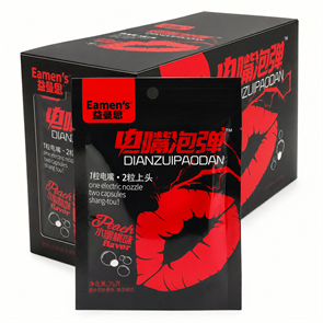 Леденцовая карамель со вкусом Персика Dianzuipaodan (10190) 25 гр*1 кор х 12 бл х 20 шт 10190