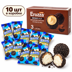 Шарики из печенья с начинкой Erozza (40752) 90 г*1 кор х 30 шт*1 шт 40752