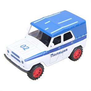 Машина инерц. Джип-Полиция Уазик в пак. 13,5х7,5х6 см 200287537 200287537