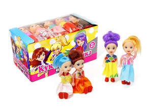 Игрушка Кукла - Милашка 10 см (УТ-2124) 1кор*12 бл*24 шт УТ-2124